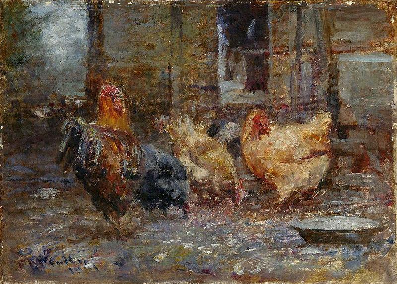 Chickens, Frederick Mccubbin